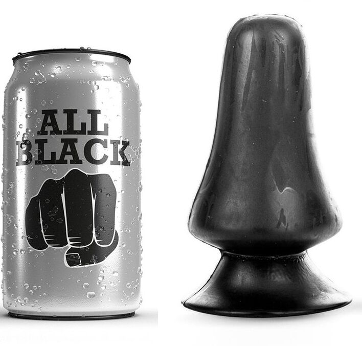 All black buttplug xl
