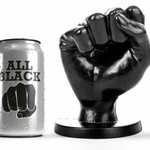 All black fisting näve 14 cm