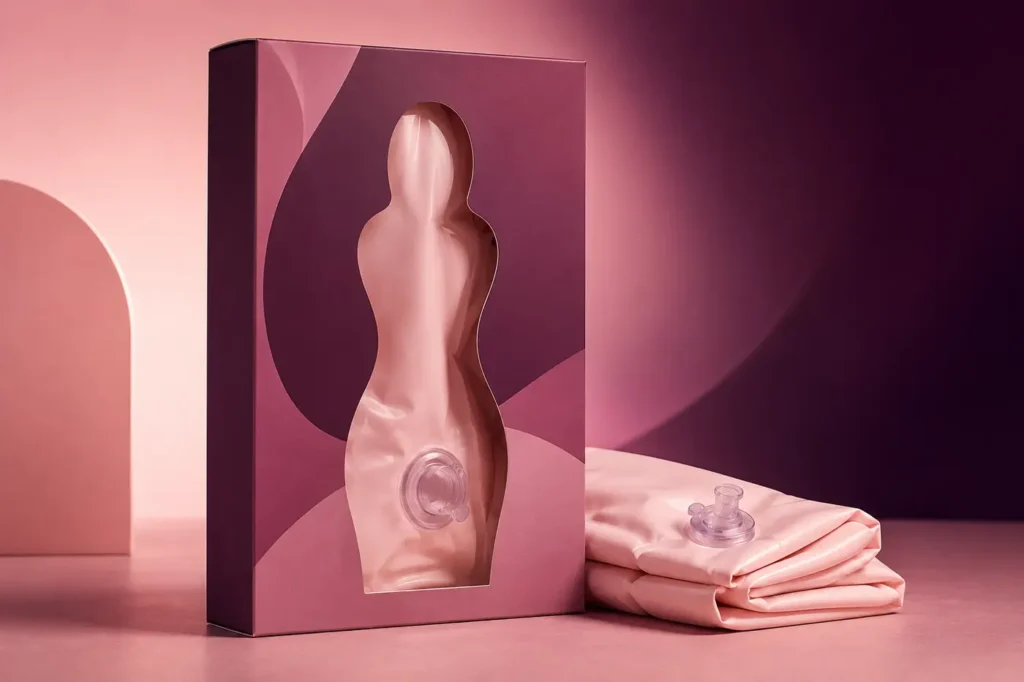 Illustration till guide om uppblåsbar sexdocka